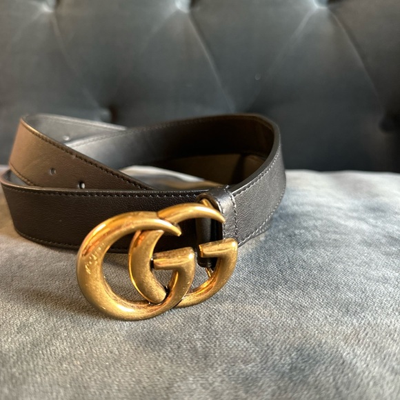 Gucci leather belt - Picture 1 of 6